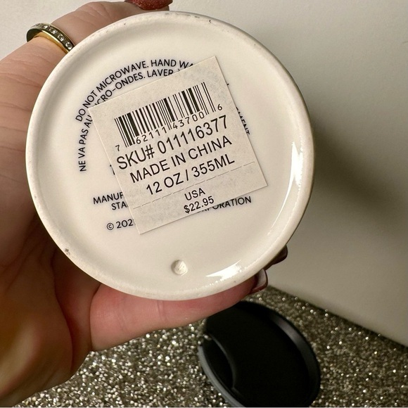 Starbucks Washington The Evergreen State Travel Mug Cup with Lid 12oz NWT - Picture 7 of 7